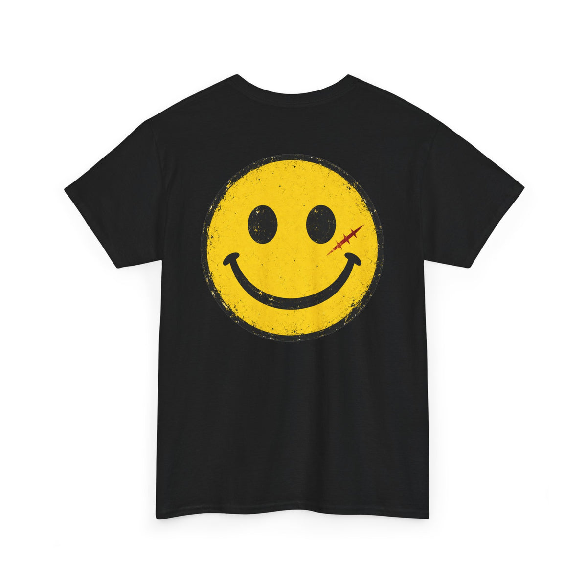 Smiley Face Tee - Unisex Heavy Cotton