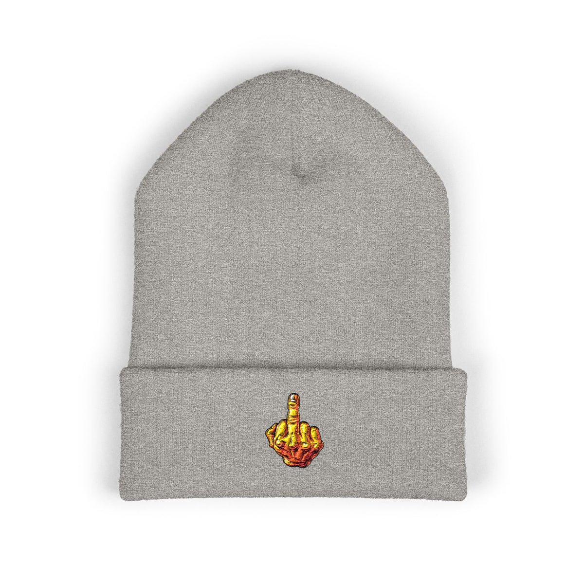F U - Classic Cuffed Beanie (Embroidery)