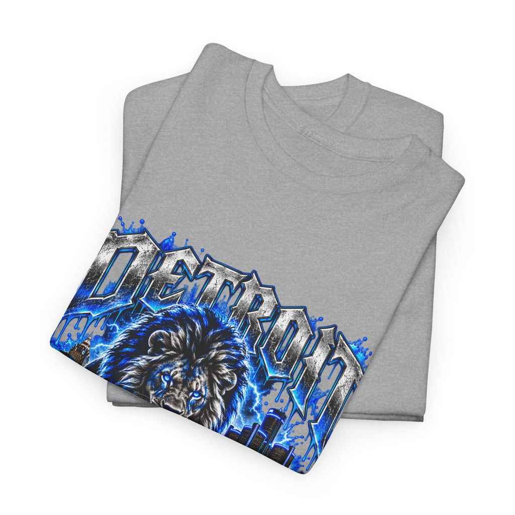 Detroit Football - Unisex Heavy Cotton Tee