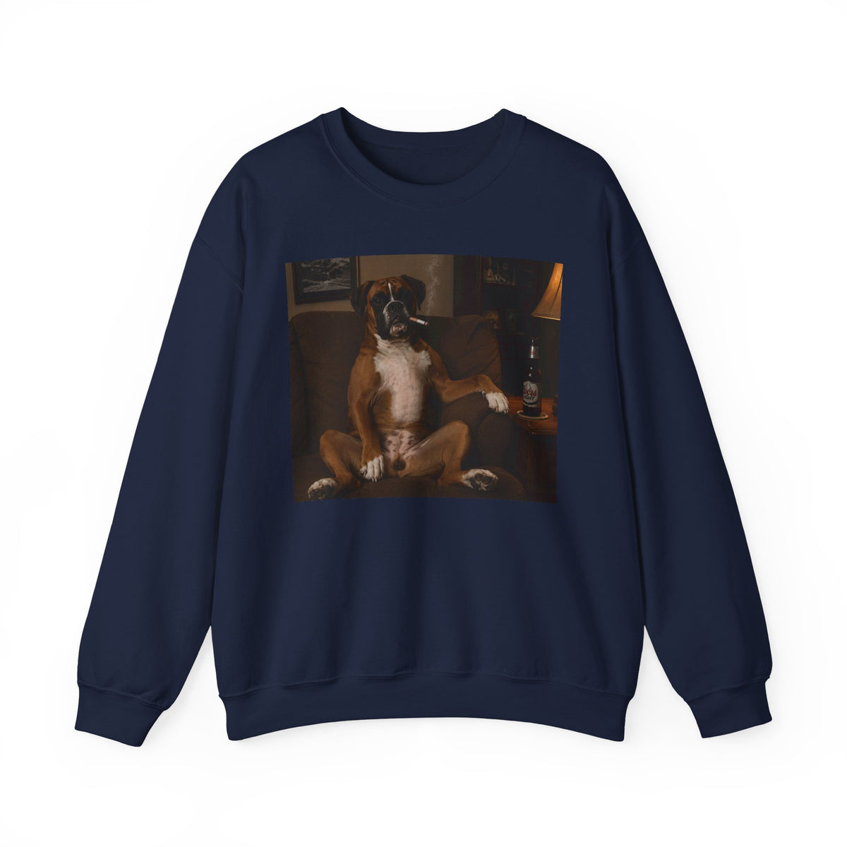 Boxer Chillin' Crewneck Sweatshirt