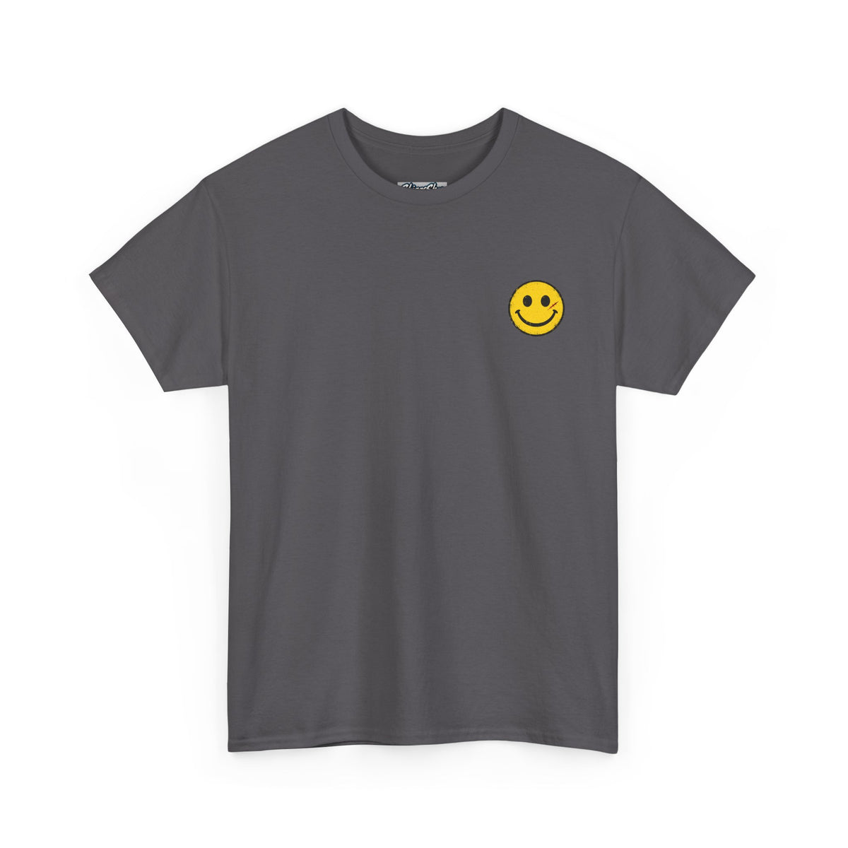 Smiley Face Tee - Unisex Heavy Cotton