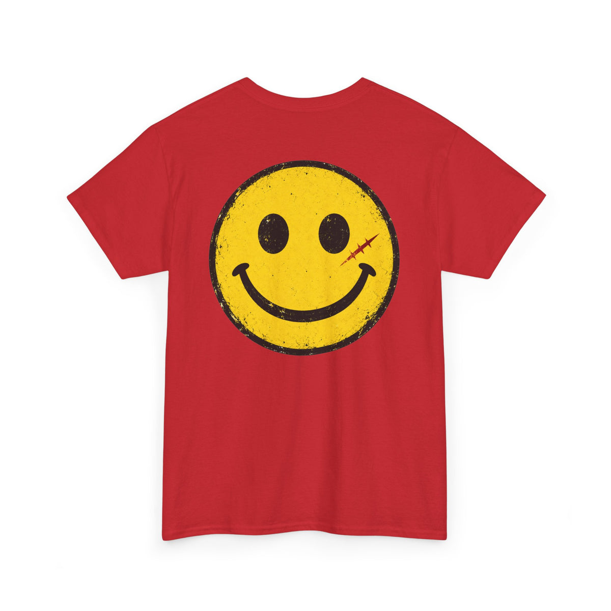 Smiley Face Tee - Unisex Heavy Cotton