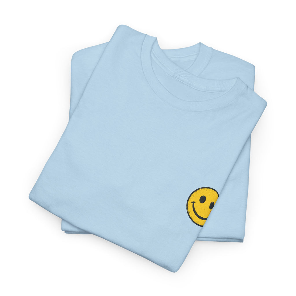 Smiley Face Tee - Unisex Heavy Cotton