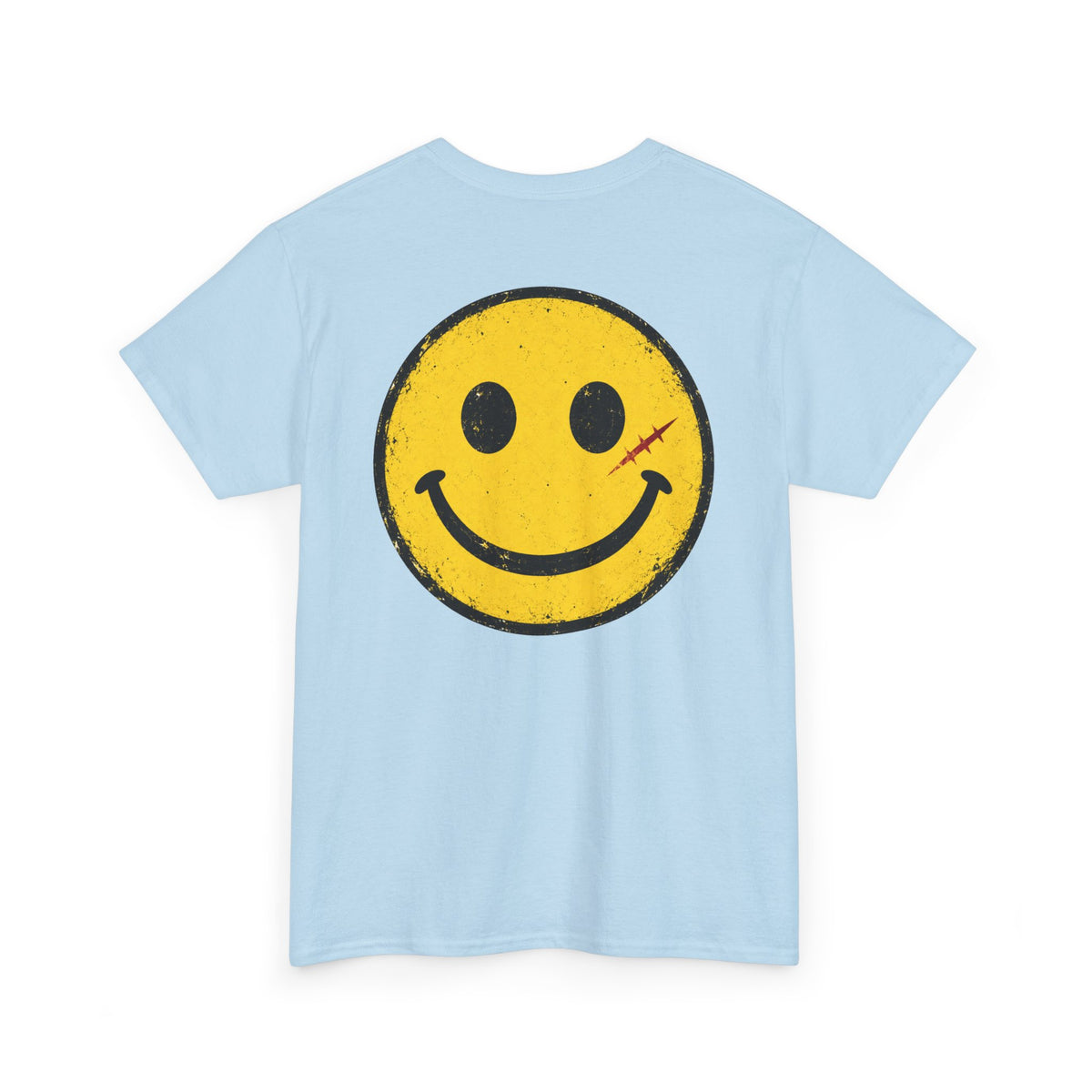Smiley Face Tee - Unisex Heavy Cotton