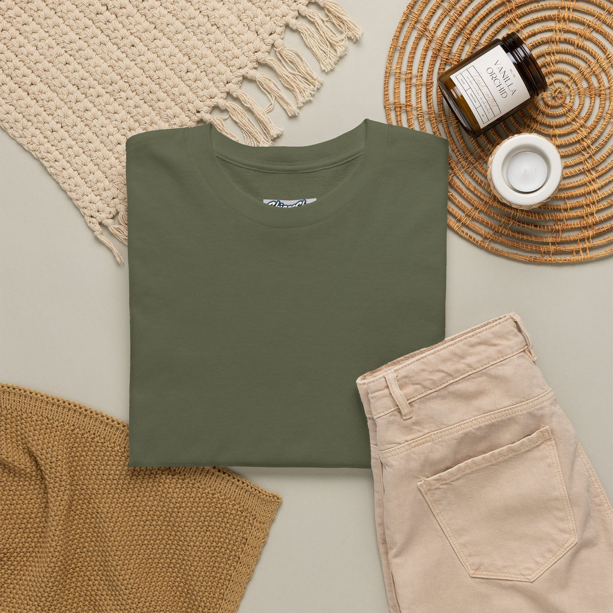 Plain T-Shirt - Unisex Heavy Cotton Tee