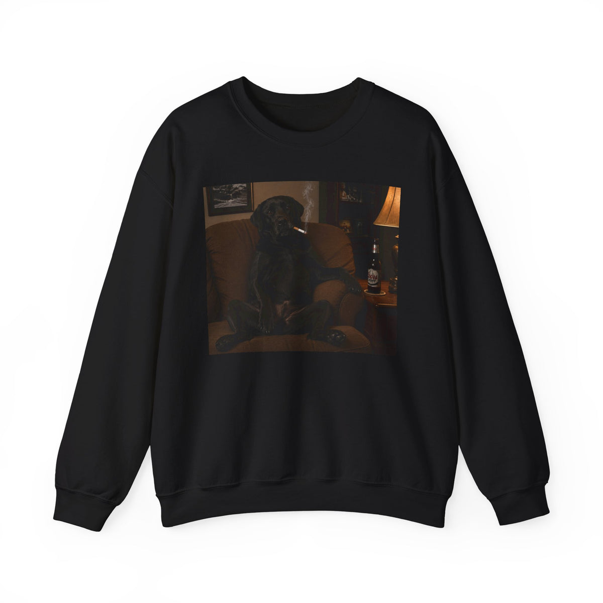 Black Lab Chillin' Crewneck Sweatshirt