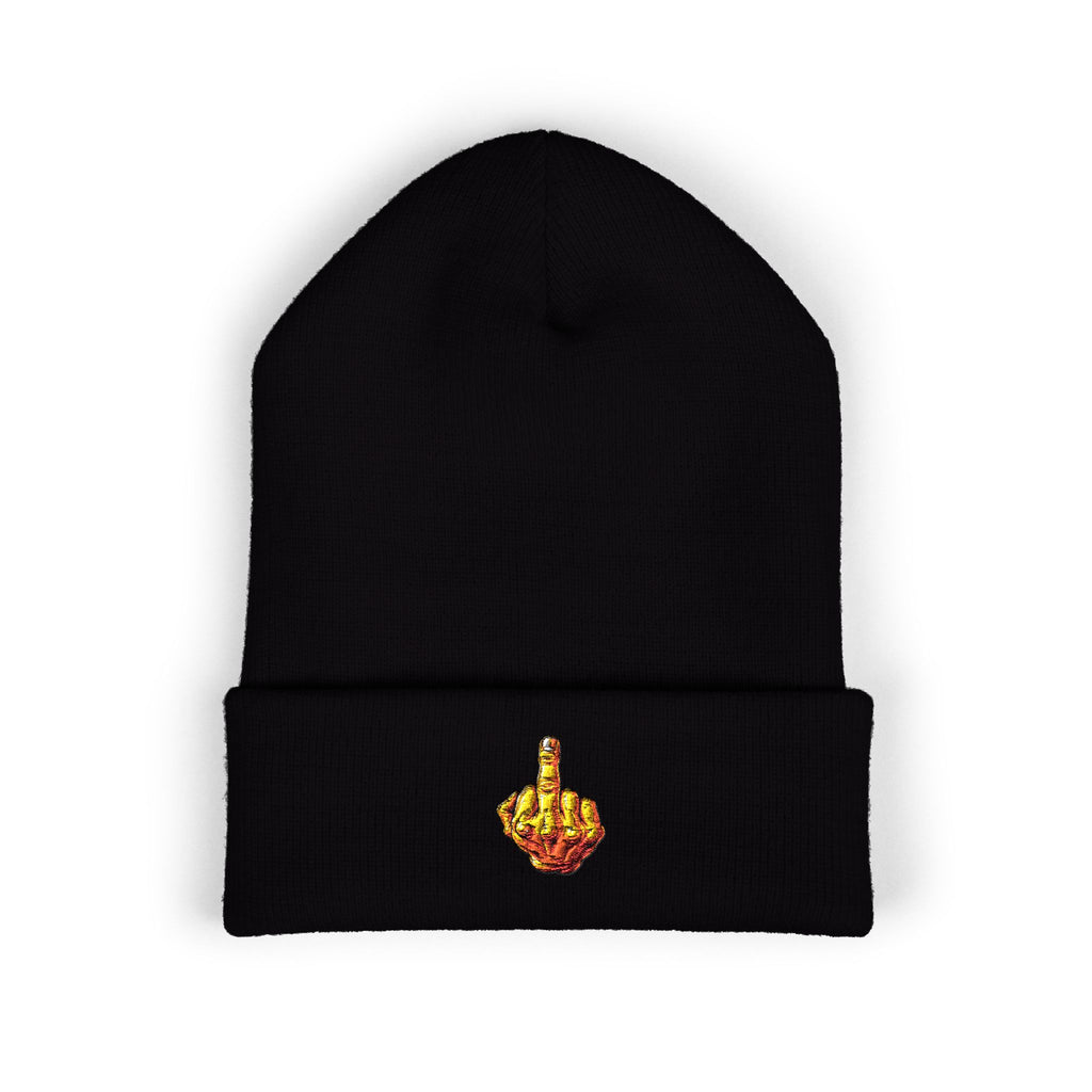 F U - Classic Cuffed Beanie (Embroidery)