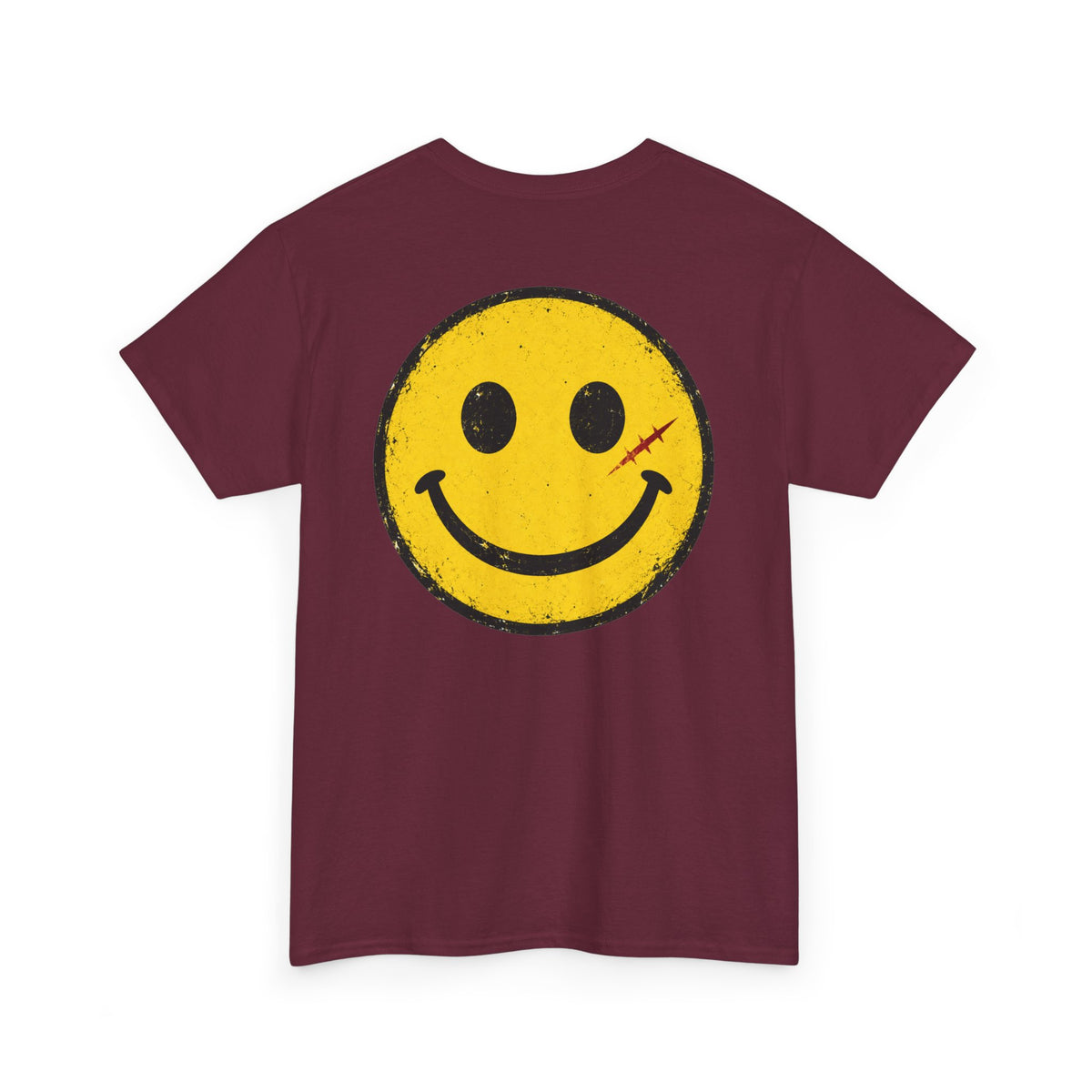 Smiley Face Tee - Unisex Heavy Cotton
