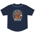 Tigers Short Sleeve Full-Button Baseball Top