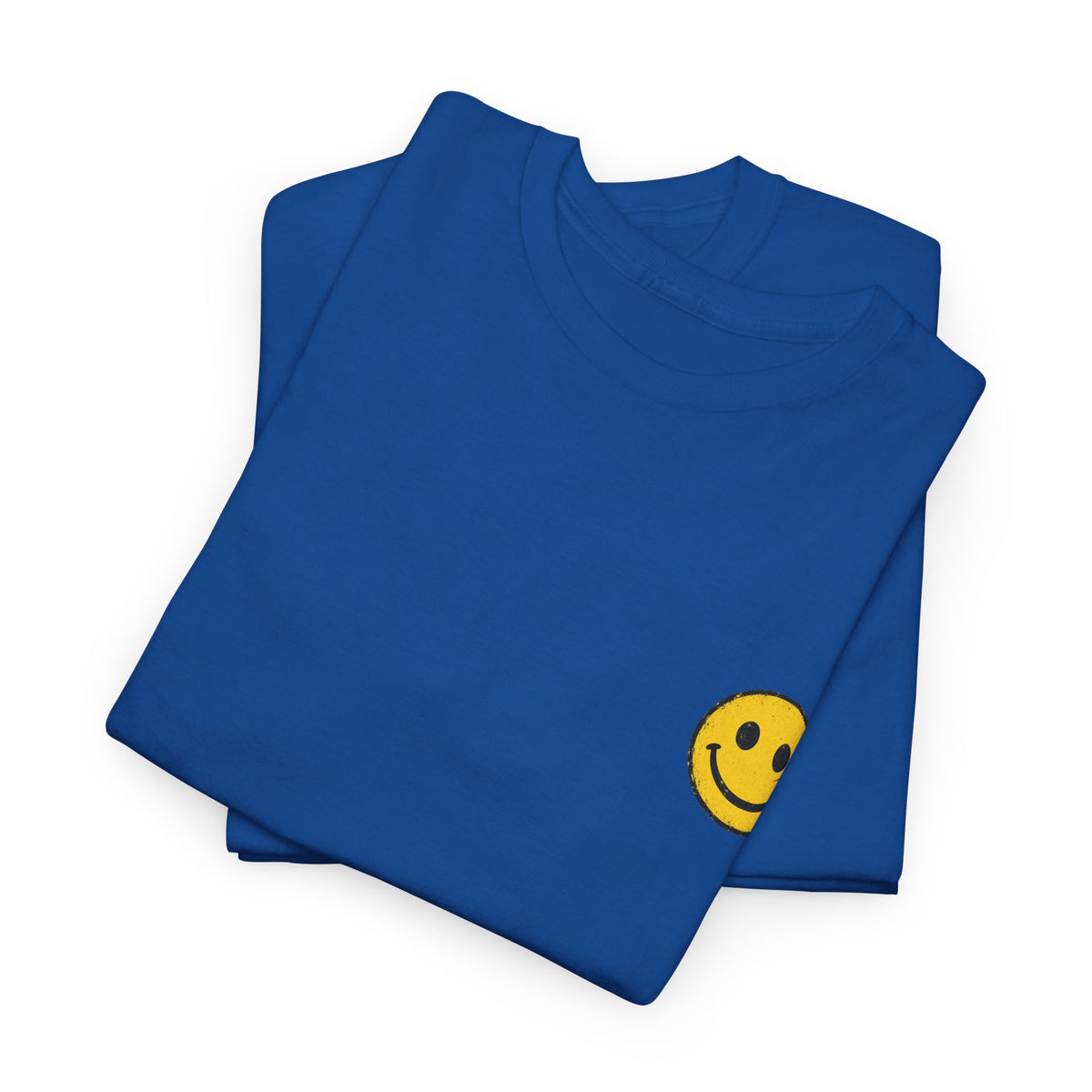 Smiley Face Tee - Unisex Heavy Cotton