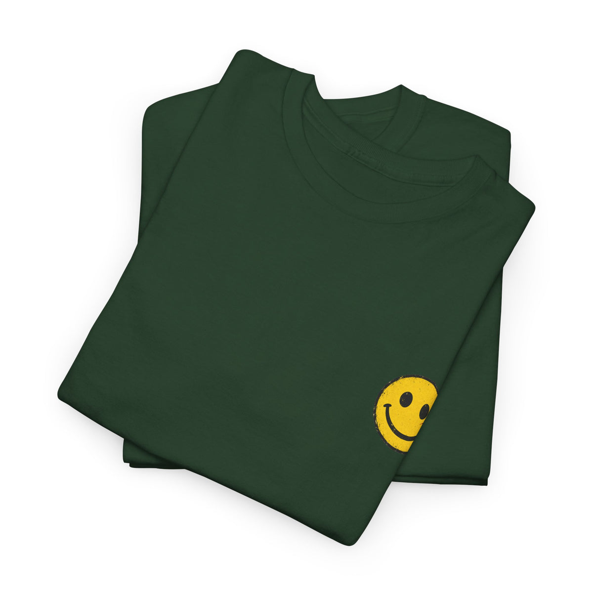Smiley Face Tee - Unisex Heavy Cotton