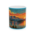 Retro Scenic Ceramic Mug