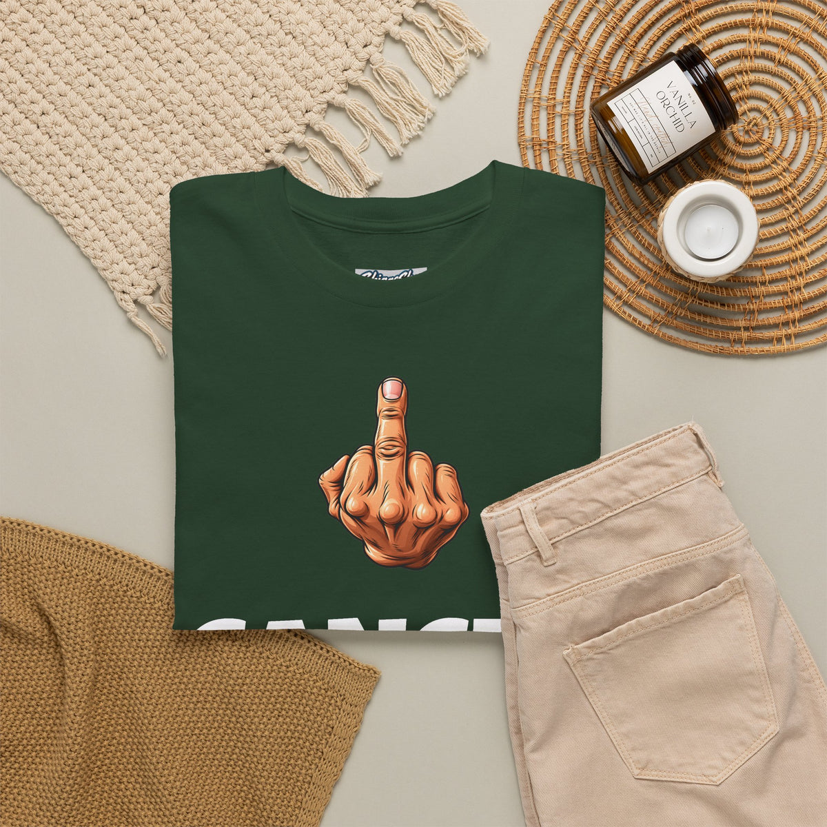 Fuck Cancer Tee - Unisex Heavy Cotton