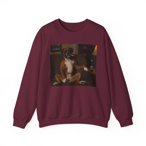 Boxer Chillin' Crewneck Sweatshirt