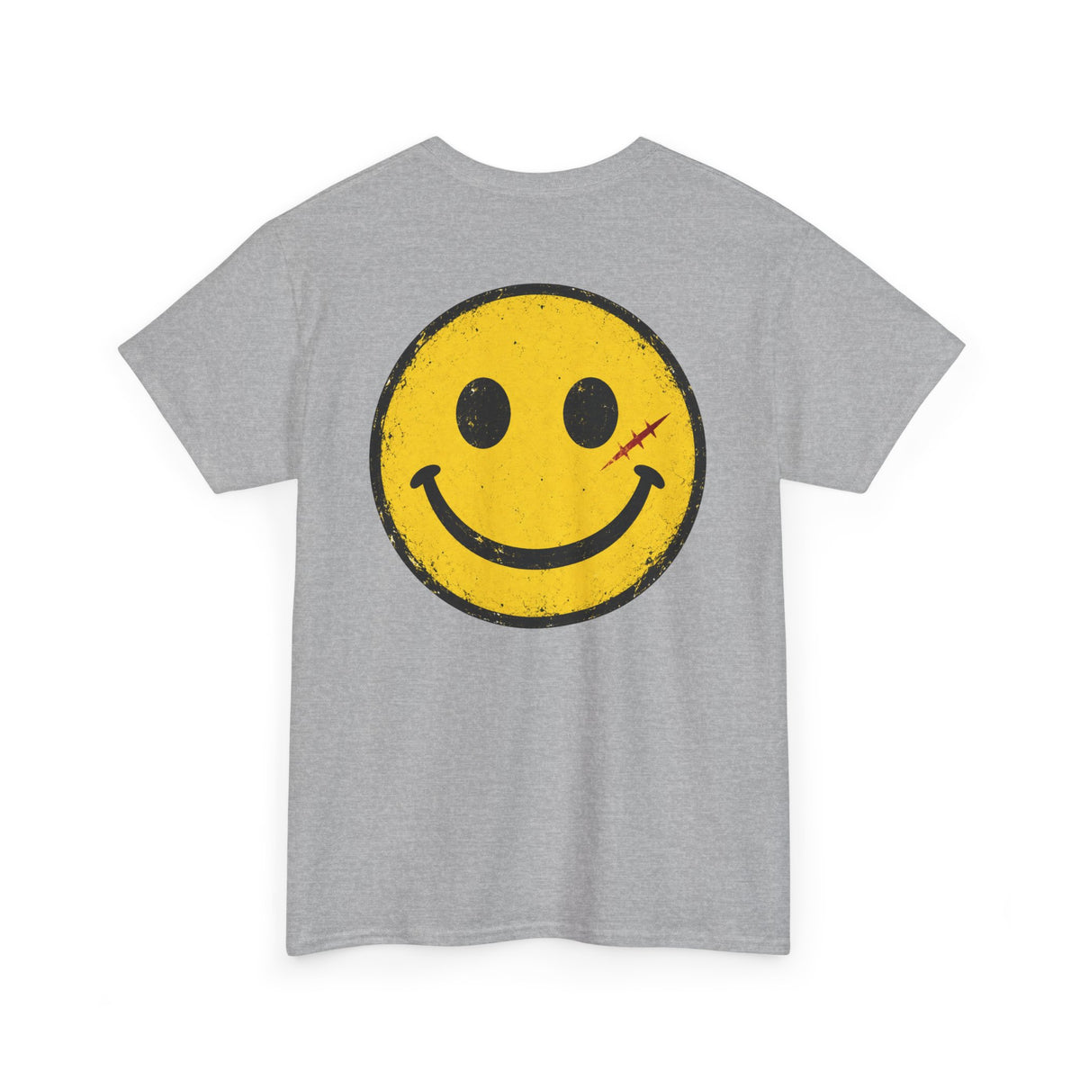 Smiley Face Tee - Unisex Heavy Cotton