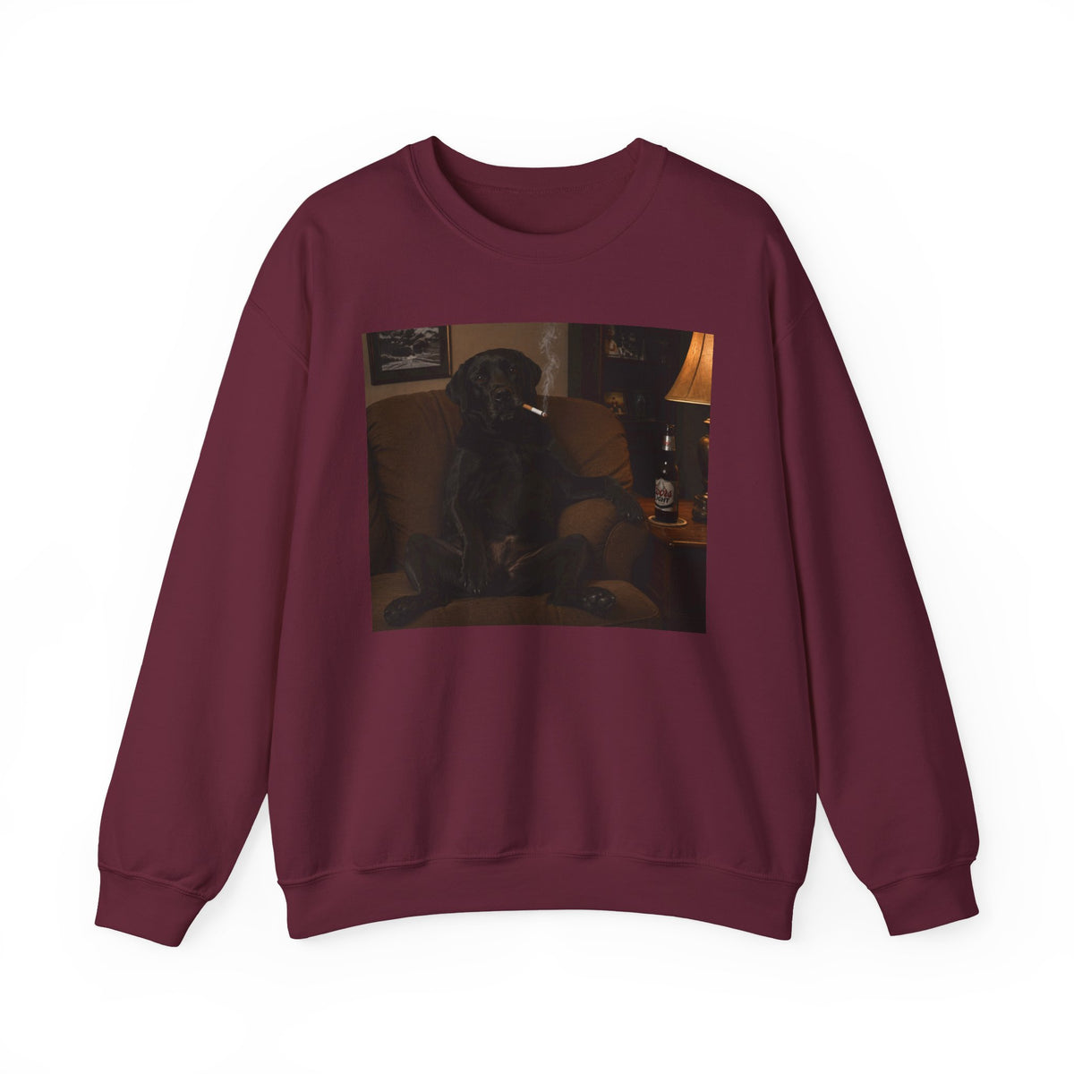 Black Lab Chillin' Crewneck Sweatshirt