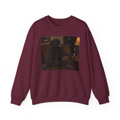 Black Lab Chillin' Crewneck Sweatshirt