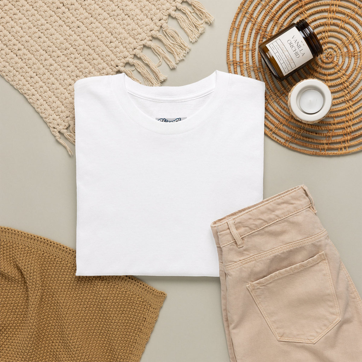 Plain T-Shirt - Unisex Heavy Cotton Tee