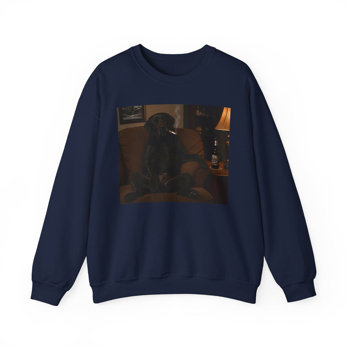 Black Lab Chillin' Crewneck Sweatshirt