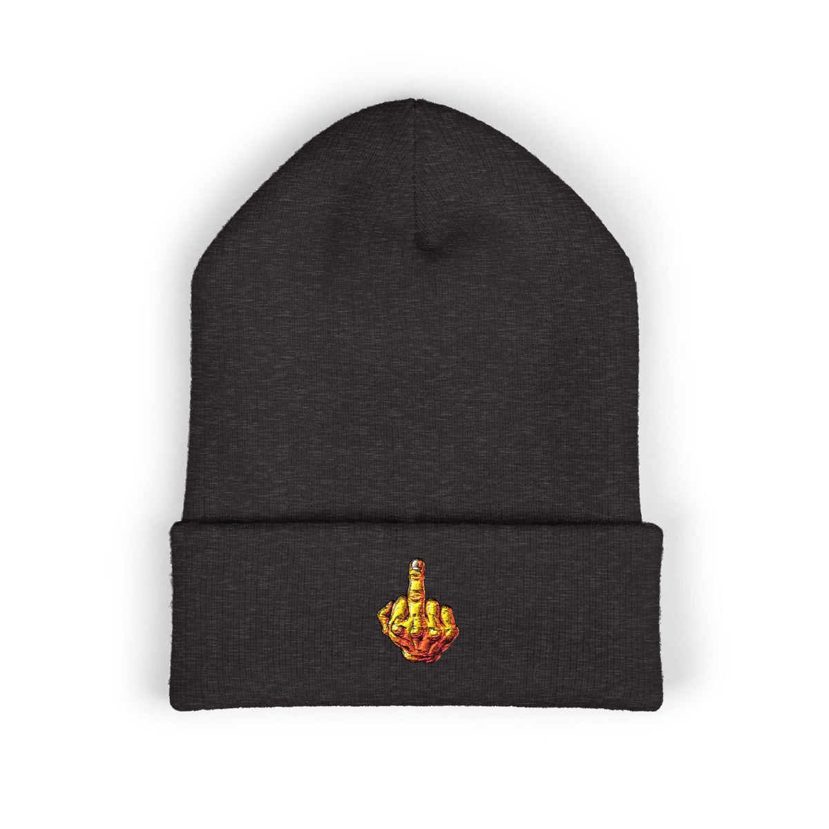 F U - Classic Cuffed Beanie (Embroidery)