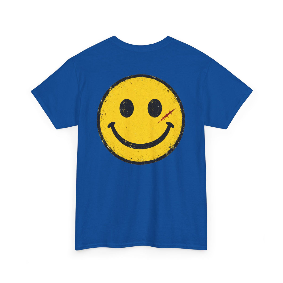 Smiley Face Tee - Unisex Heavy Cotton