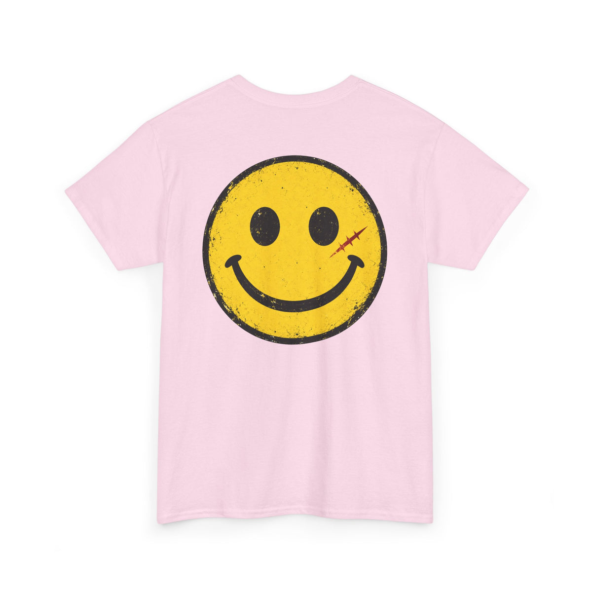 Smiley Face Tee - Unisex Heavy Cotton