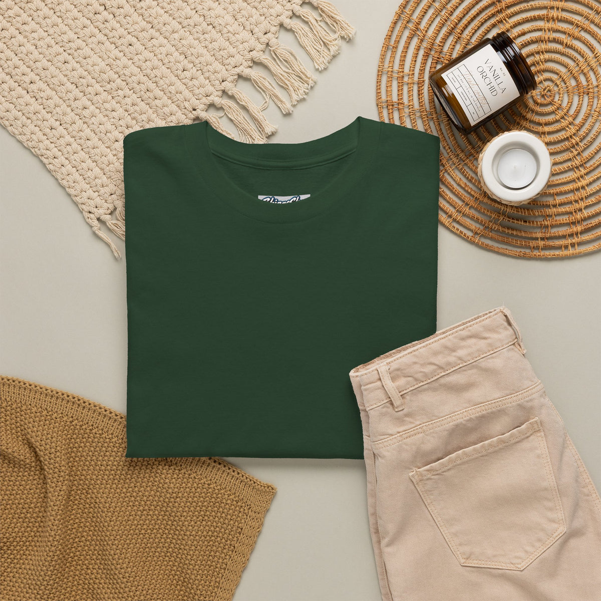 Plain T-Shirt - Unisex Heavy Cotton Tee